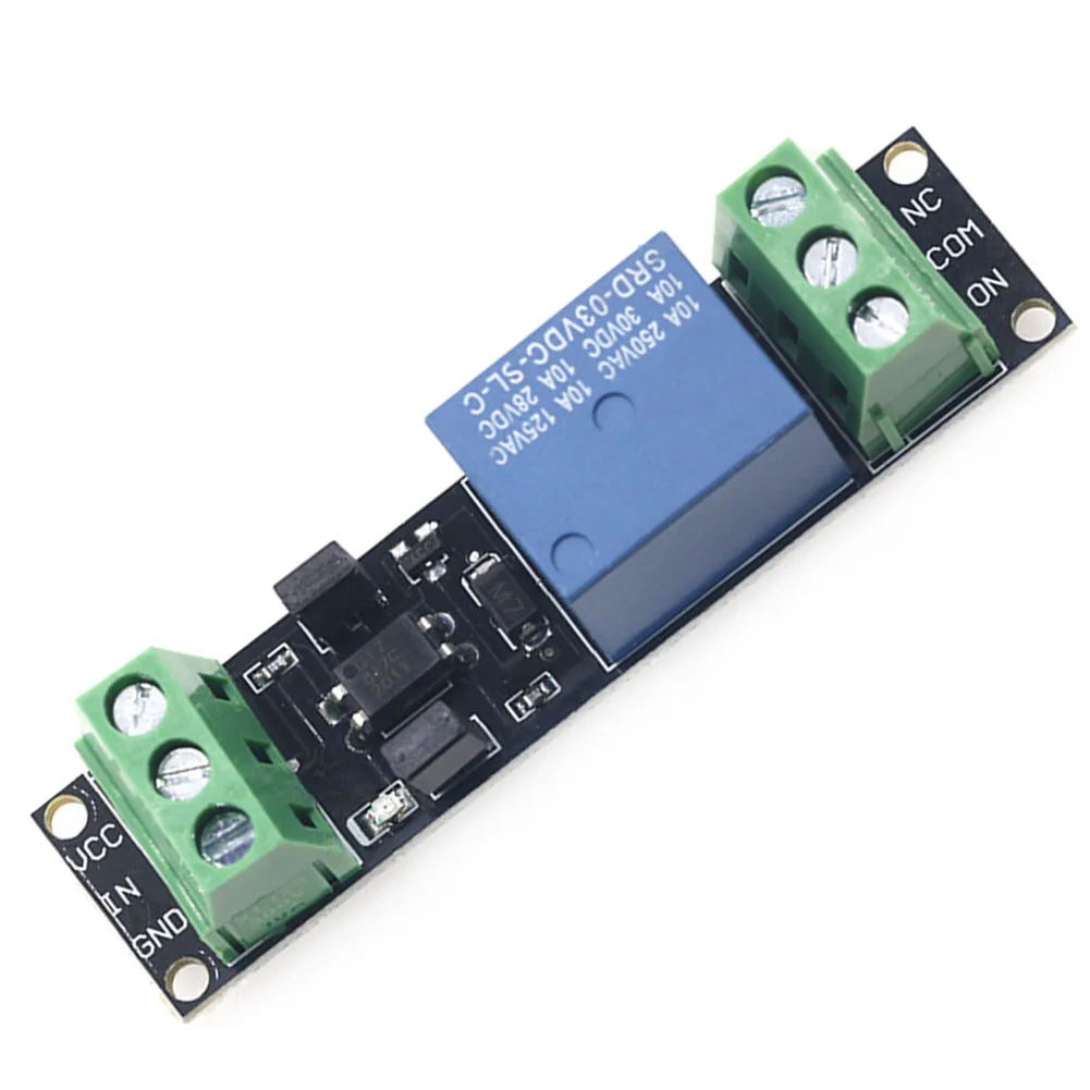 5 Piece 3V Relay Module with Built-in Diode Protection and Fast Ronse Time Under 20ms for Arduino and Series Boards
