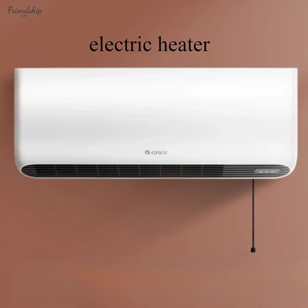 New electric heater for home. Wall-mounted. Bathroom heater. Waterproof. Energy-saving. Dual-use for home and bath.