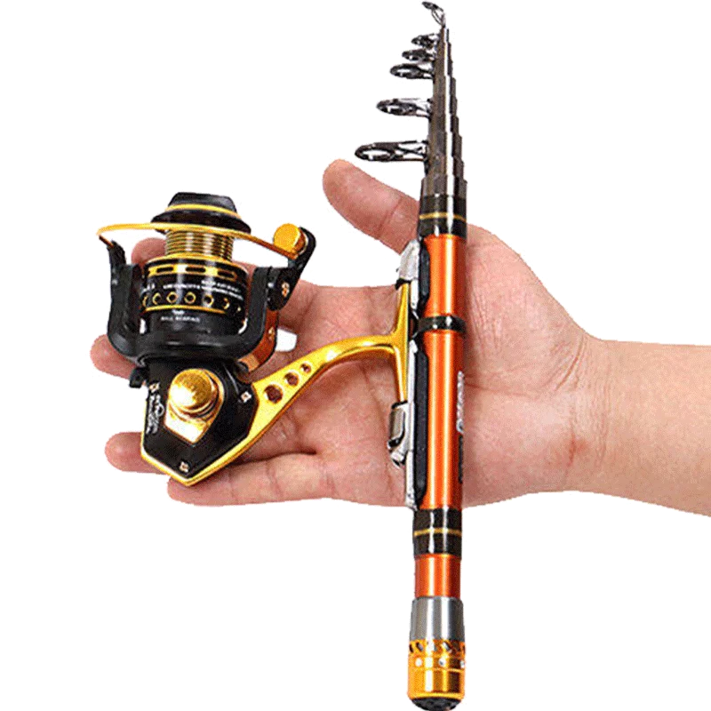

New fishing rod ultra-short sea rod, mini portable fishing rod set