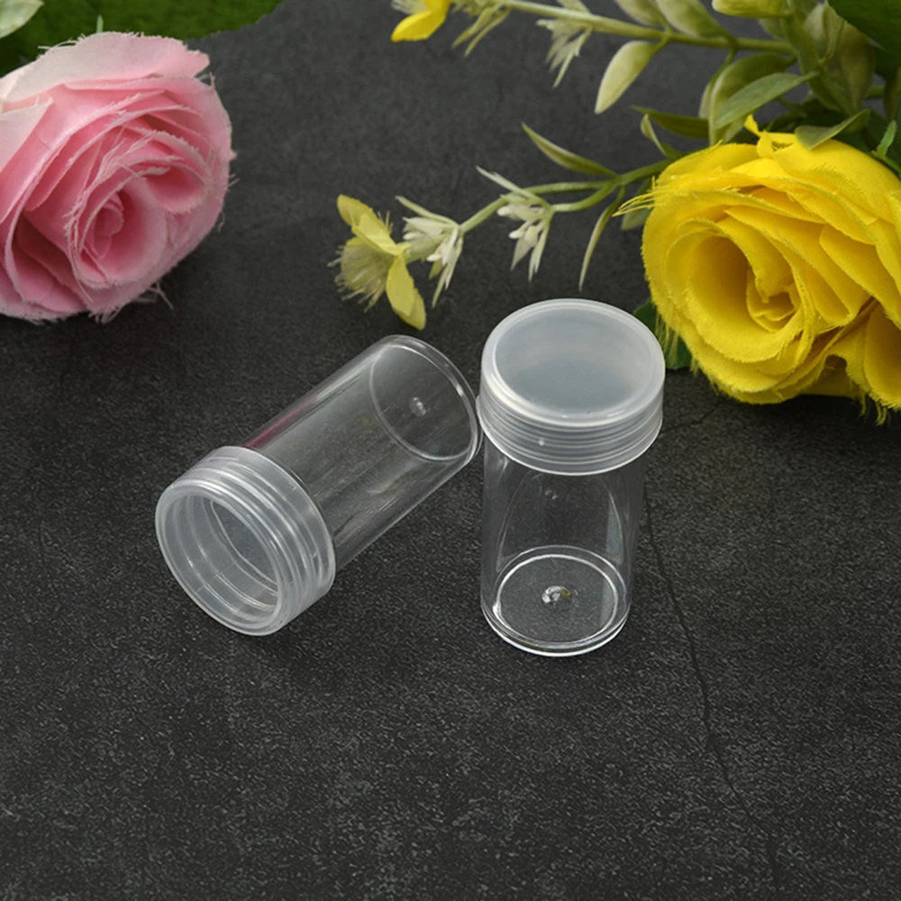 30/60 Round Bottles Storage Box 5D Diamond Painting Accessories Tools Container Bag Carry Case Embroidery Mosaic