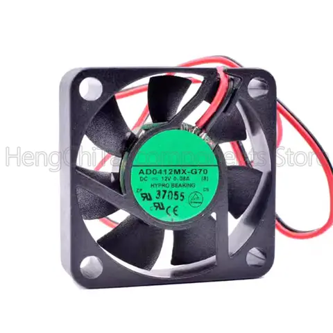 오리지널 100% 작업 AD0412MX-G70, 12V 0.08A 선풍기, 신제품 AD0412MX-G70 12v 0.08A