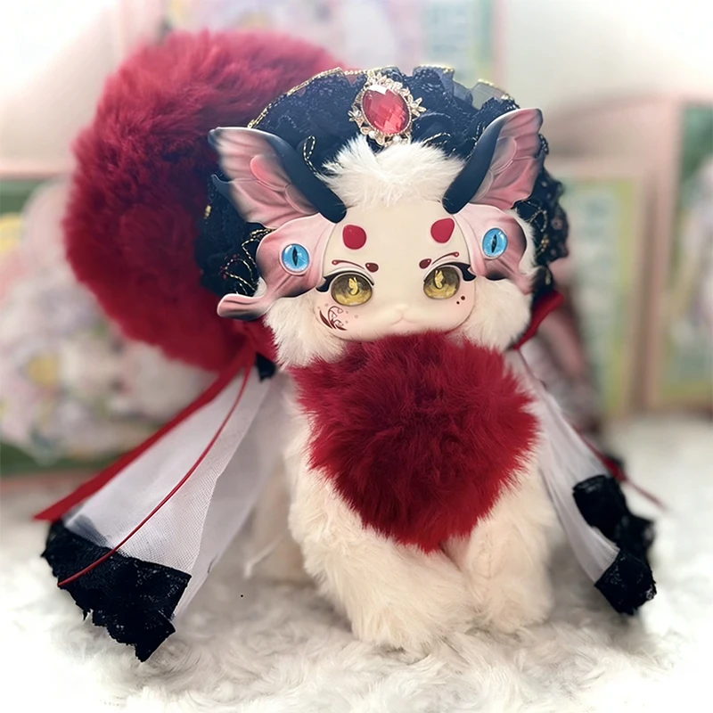 Tutulong V5 Series Blind Box Cat Dragon Dark Forest Series Blindbox Fantastic Creatures Vinyl Plush Anime Doll Surprise Bag Toys - view 4