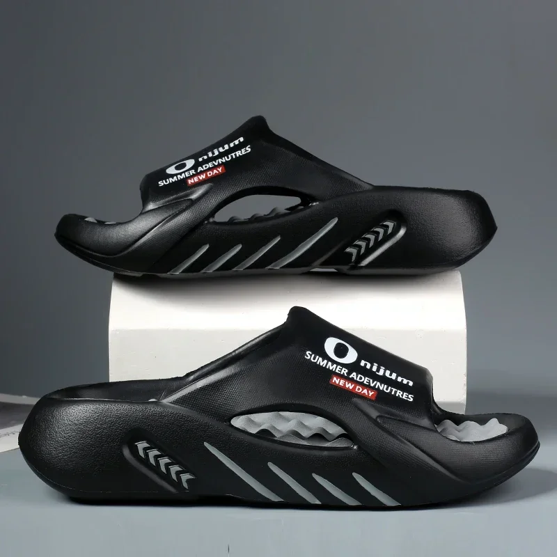شباشب نسائية صيفية جديدة 2025 صنادل إيفا نعل ناعم للجنسين للرجال والنساء أحذية شاطئ للمشي في الأماكن المغلقة والخارجية للأولاد والبنات #3