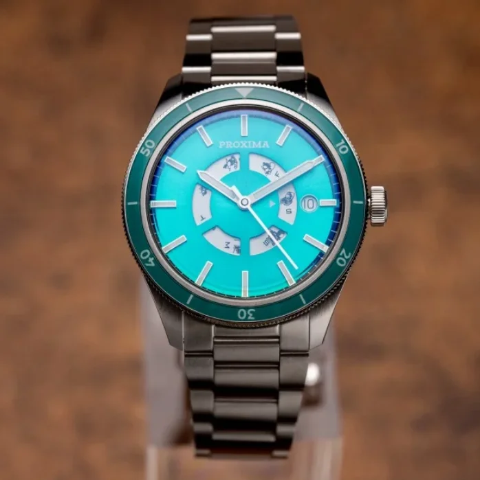 

Мужские автоматические часы Proxima, 39 мм, механические наручные часы, водонепроницаемые до 20 бар, BGW-9, светящийся сапфировый керамический безель, SW200, с указанием дня недели и даты