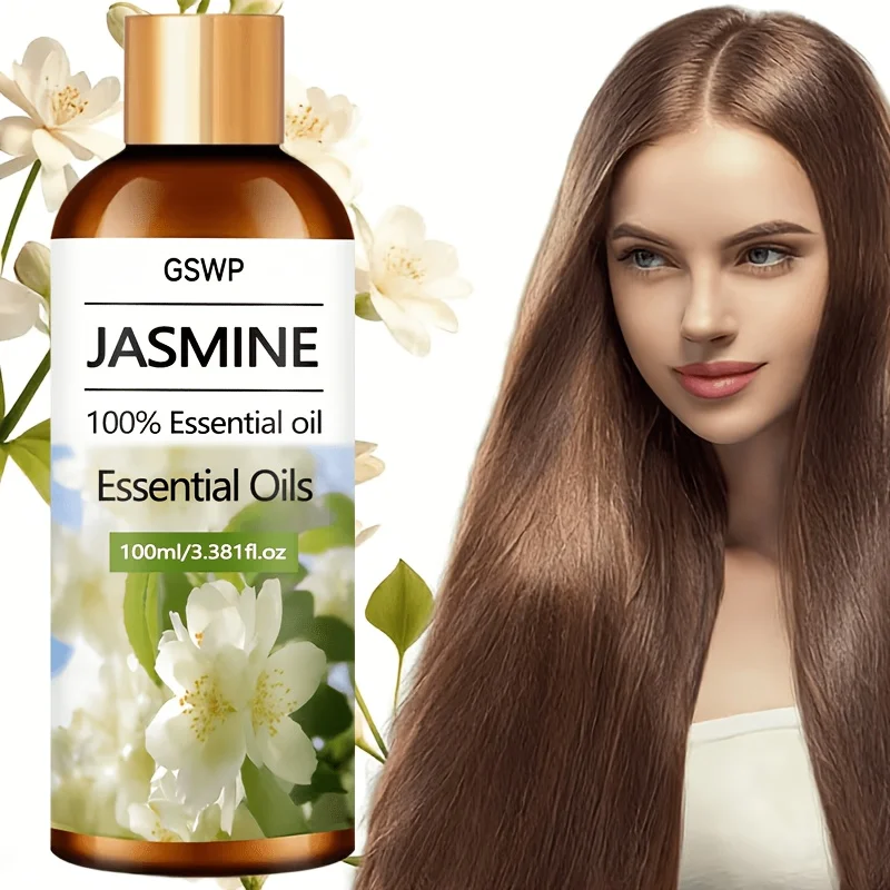GSWP Jasmine Moisturizing Essential Oil, Provides Deep Hydration and Noticeable Oil Control, Refreshing and Non-Greasy.100/200ml