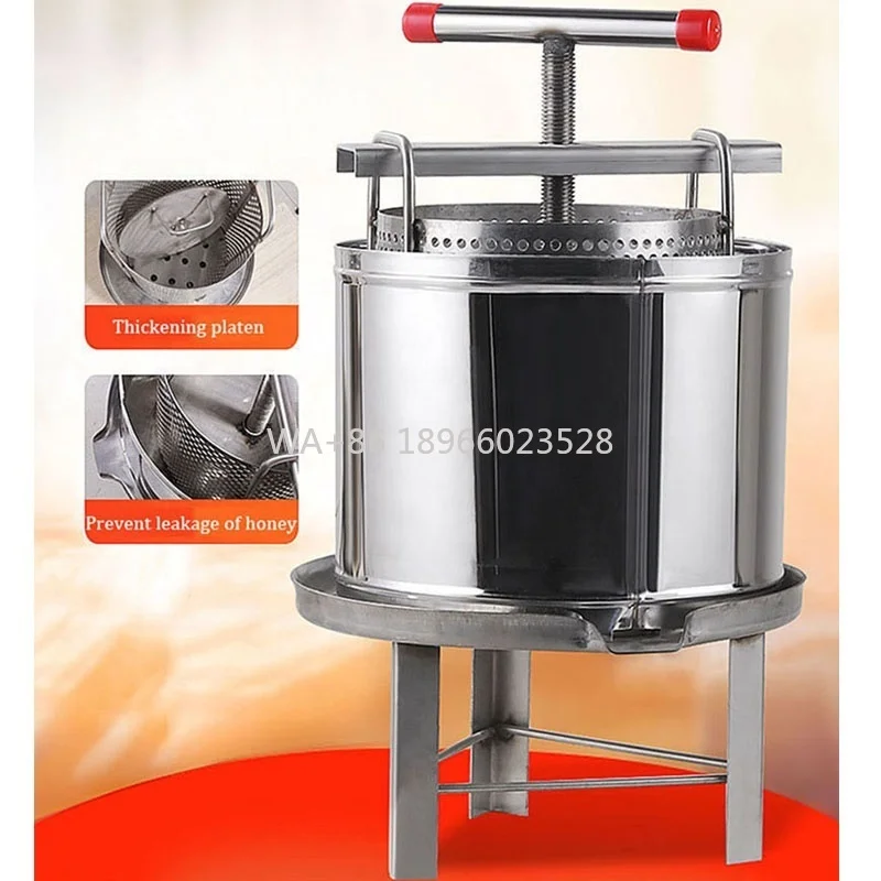 

Bee Honey Press Extractor Beeswax Honey Pressing Beekeeping Tools Manual Honey Press Machine Presser