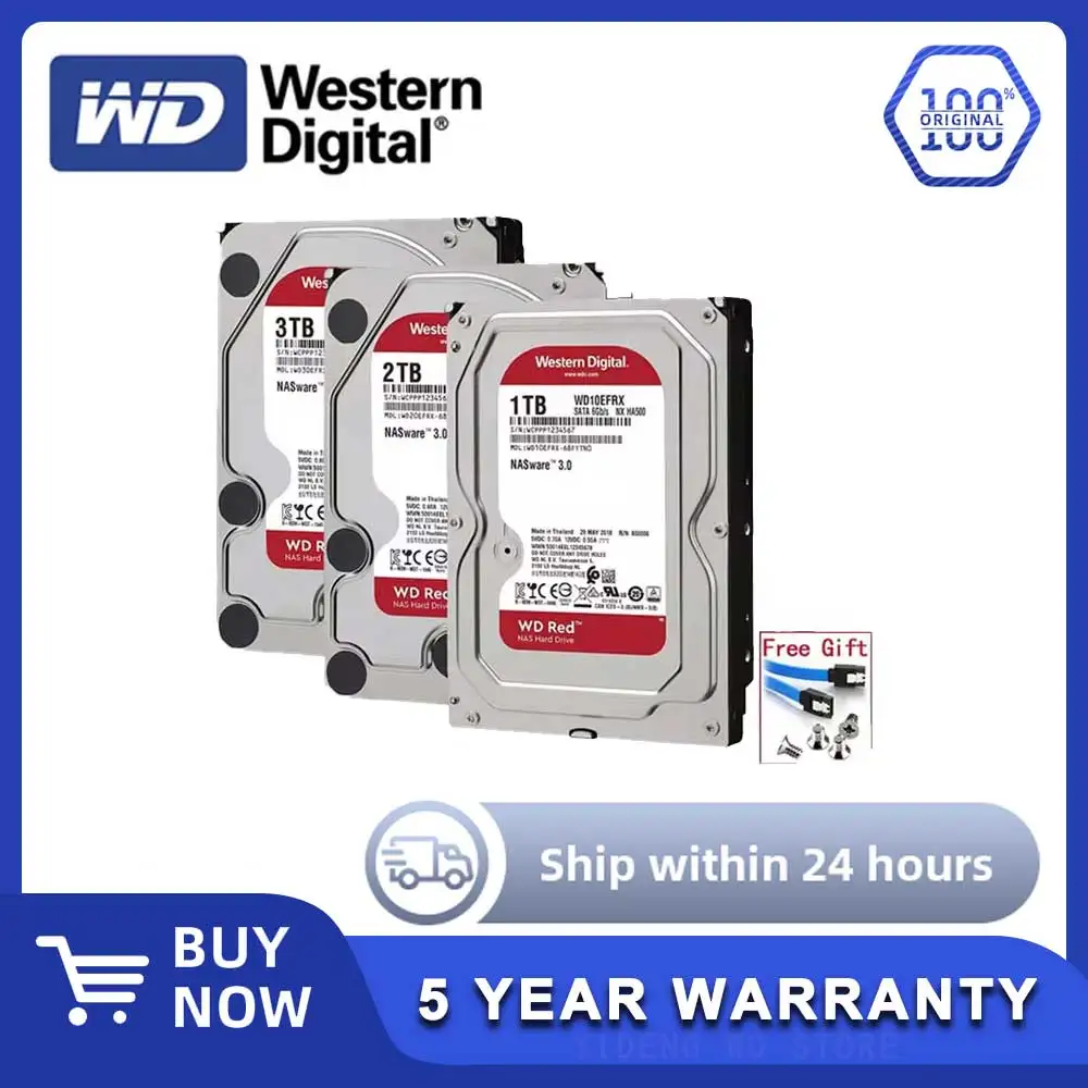 Western Digital WD Red NAS 4TB 3TB 3.5