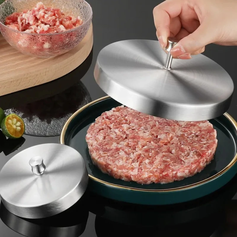 

304 stainless steel hamburger beef cake mould cake pressing artifact kitchen Rice and vegetable roll