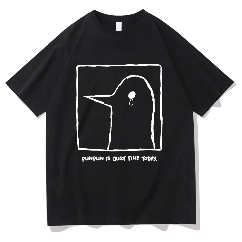Oyasumi Punpun T Shirt Men Harajuku Aesthetic Streetwear Graphic Unisex Anime Manga Cartoon vintage Sand Cotton Tees Tops HOT