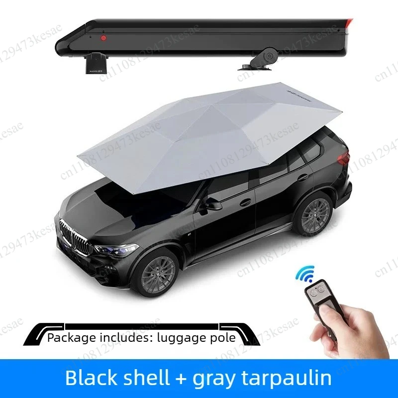 380cm Automatic Car Roof Sunshade Canopy Retractable Sun Shelter Cover For SUV Truck