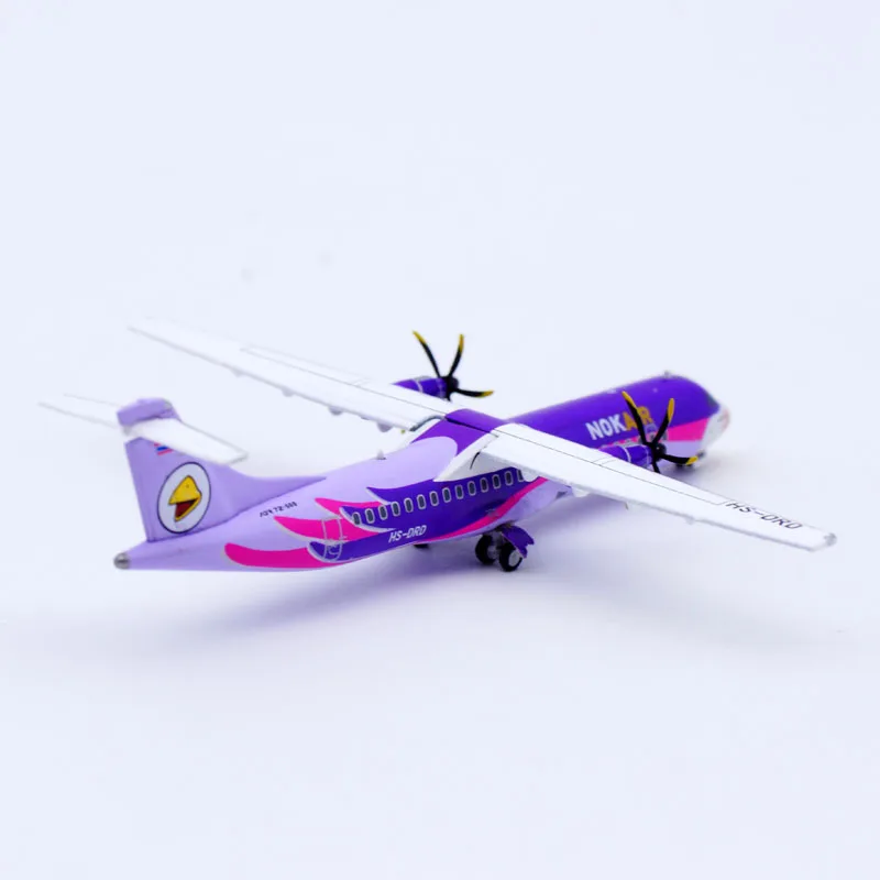 LH4257 Alloy Collectible Plane Gift JC Wings 1:400 Nok Air ATR 72-500 Diecast Aircraft Model HS-DRD