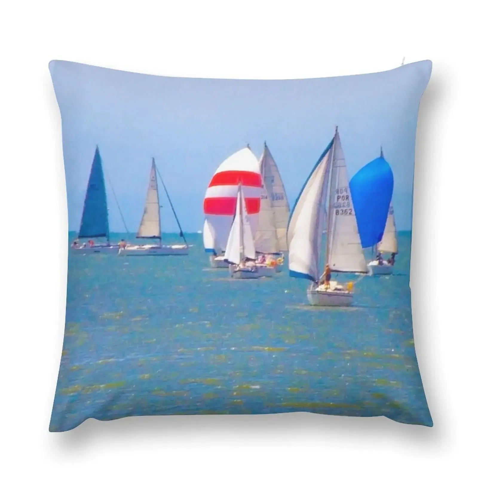 regatta 7 Throw Pillow Pillows Aesthetic christmas supplies pillow