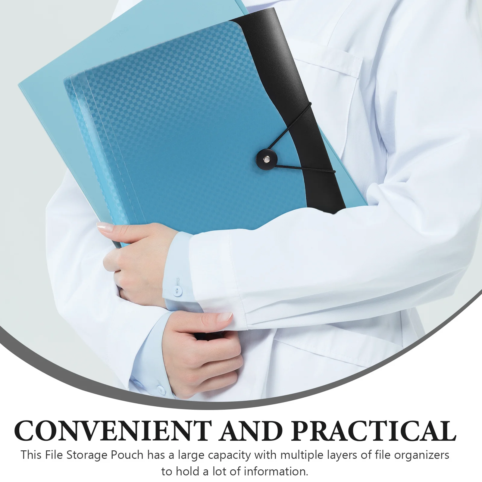 

High Capacity Folder Office Document Organizer Binder Pp Organizers and Storage