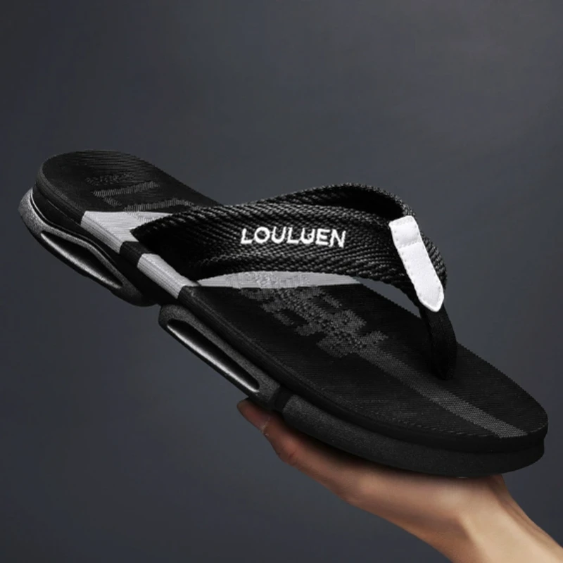 

2026 Summer Men's Slippers Fashion Versatile Flip-flops Men's Slippers Men's Clip Toe Shoes Sandals for Man Chanclas De Hombre