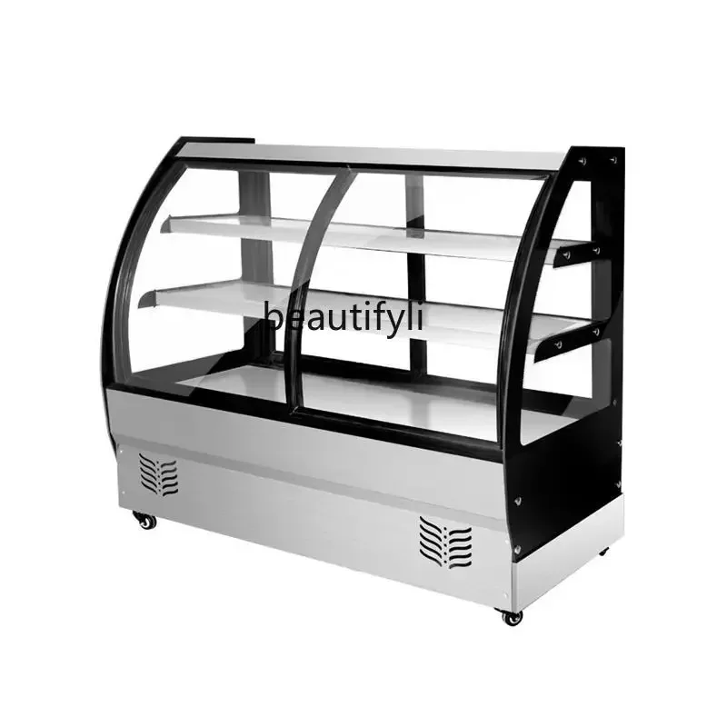 E132 أطباق باردة مكونة من 3 طبقات تعرض خزائن حفظ الطعام الطازجة المبردة التجارية وخزائن كارت الشواء ورقبة البط المطبوخة