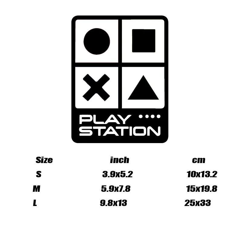 ملصقات بلاي ستيشن لمشغل الألعاب ، مضحكة ومبتكرة ، ملصق عالي الجودة للسيارات والشاحنات والدراجات النارية وأجهزة الكمبيوتر المحمولة #2