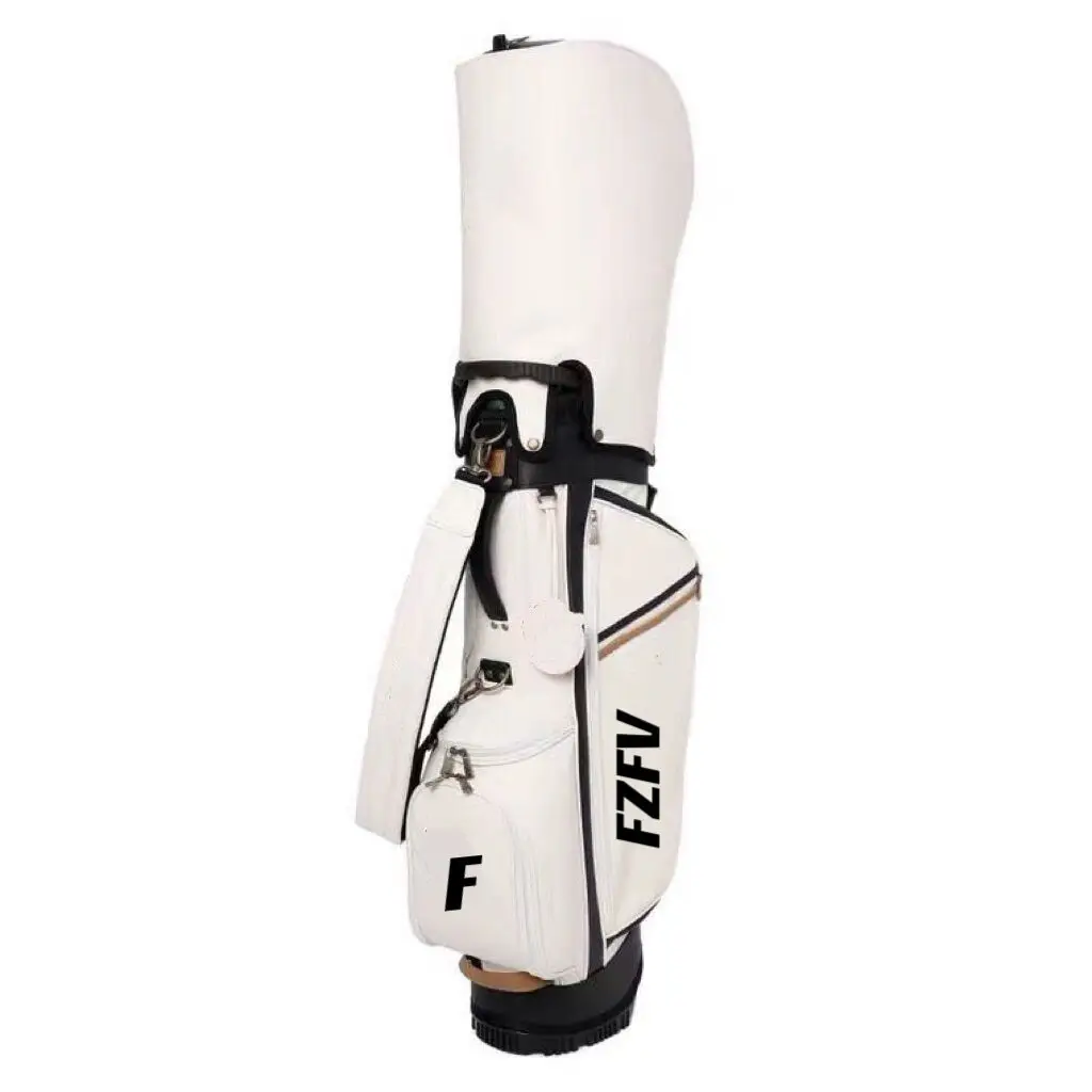 2025 Golf Bag Standard Men's Waterproof Mabo Golf Club Bag Pu Leather Durable Golf Equipment Bag