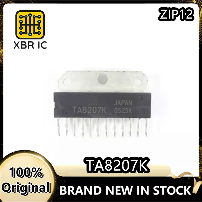 (15/40 pieces) TA8207K TA8207 audio power amplifier circuit IC integrated block direct plug ZIP-12 original authentic spot