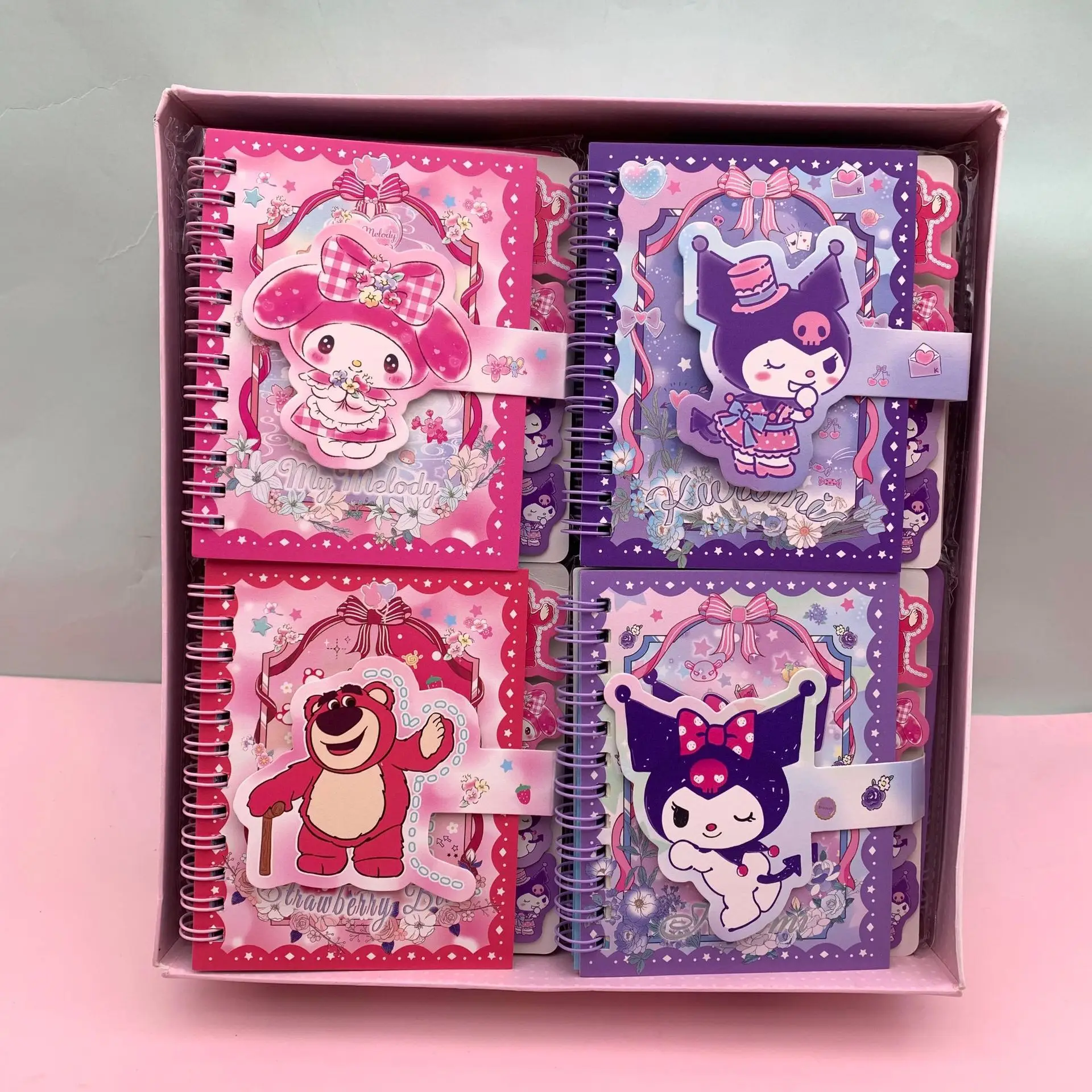 دفتر ملاحظات جديد مبطن بملف K-POP "Marauder Girl Group" مقاس A7 للطلاب - دفتر ملاحظات مبطن مبتكر لحفظ الملاحظات.