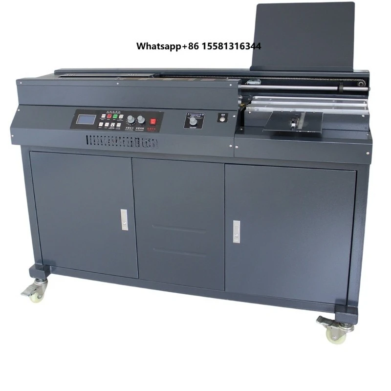 BC-50B + A3 size automatic roller binding machine | Professional book binding machine for binding and processing of paper books