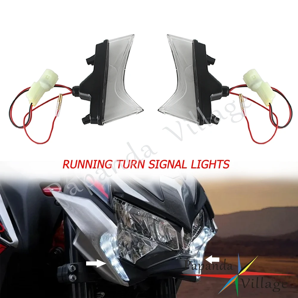 

Z 900 20-24 Motorcycle LED Front Daytime Running Lights Headlight Left Right Headlamp Assembly For KAWASAKI Z900 2020-2024 2023