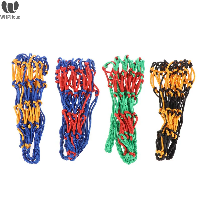 Basketball Net Bag Nylon Weave Storage Bags Single Ball Carry Portable Equipment Outdoor Sports Football Soccer Volleyball Bag