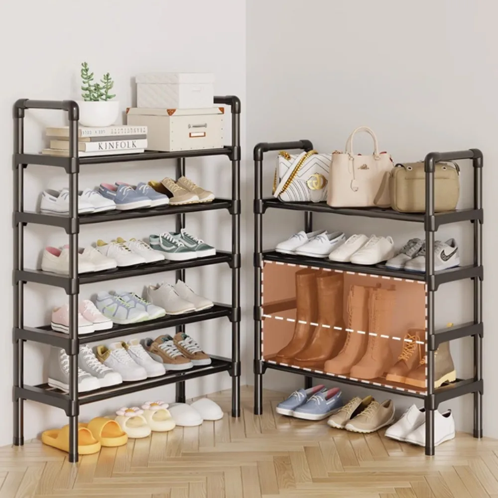 markii Simple Shoe Rack Household Large Capacity Storage Shelf Сильна несуча здатність Портативна мобільна стійка для взуття з невеликими відбитками