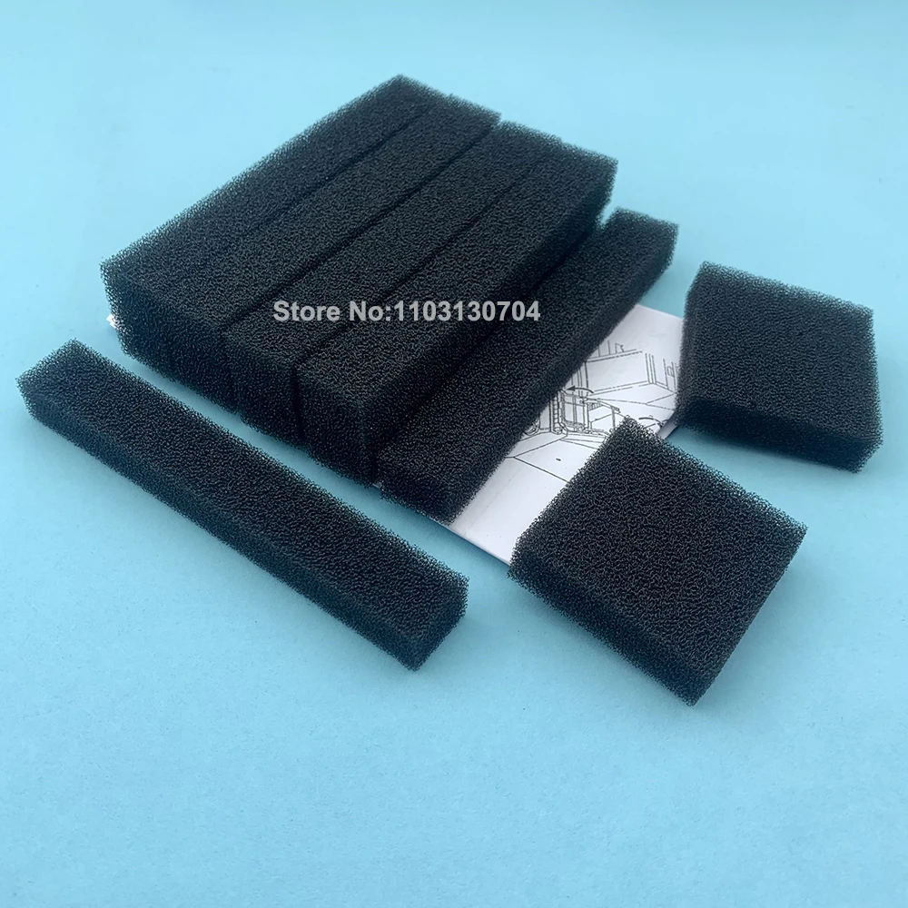 1Bag Original Waste Sponge Mist Filter Set Cotton For Mimaki UCJV150 UCJV300 UJF-3042 UJF-6042 UJF-A3 UV Printer SPC-0819