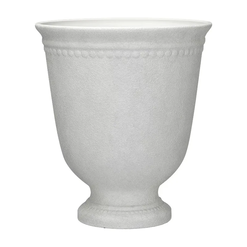 

My Texas House 16 x 18.1 Inch Asti Urn White Recycled Resin Planter