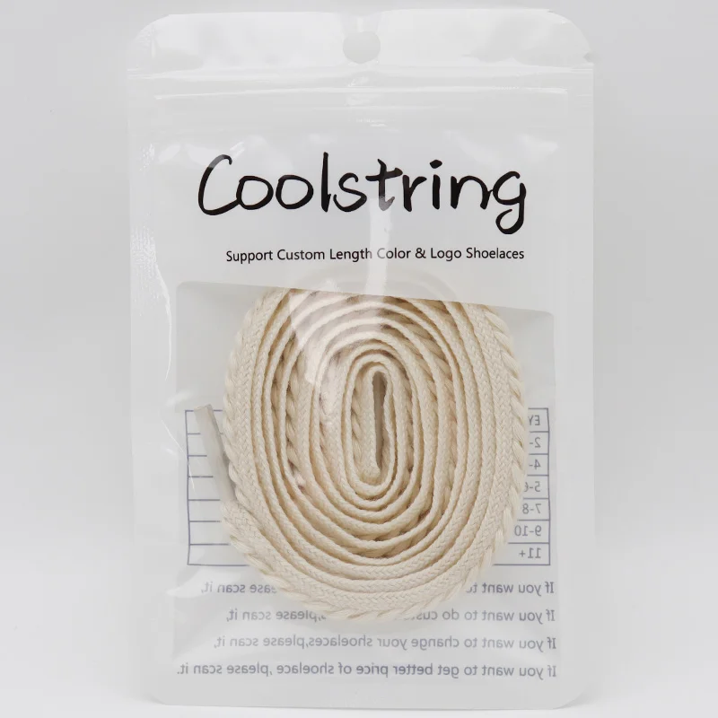 Coolstring 15mm Wide Flat Shoelaces Poly-Cotton Blend for Women's Boots & Canvas Shoes Wheat Ear Design Casual & Street Style