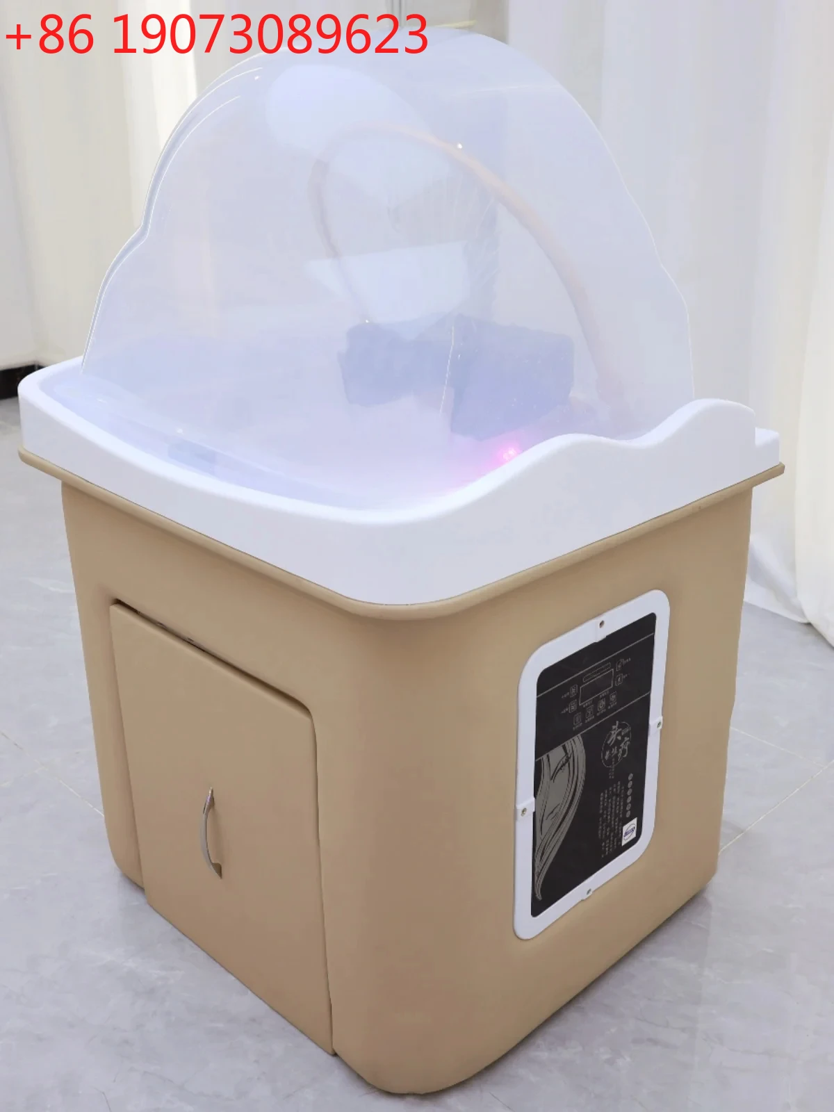 

Mobile Bedside Grafting Beauty Shop Shampoo Hair Treatment Fumigation