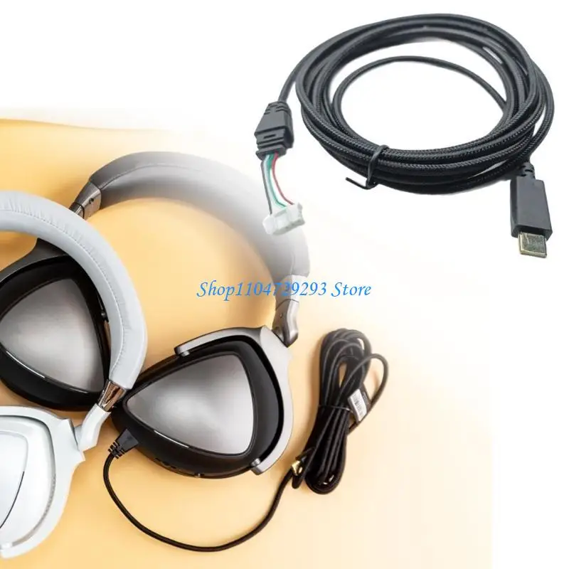 Y2GD Braided Wire For ROGDelta/ROG DeltaS Worn Or Broken Headphone Cable Repair