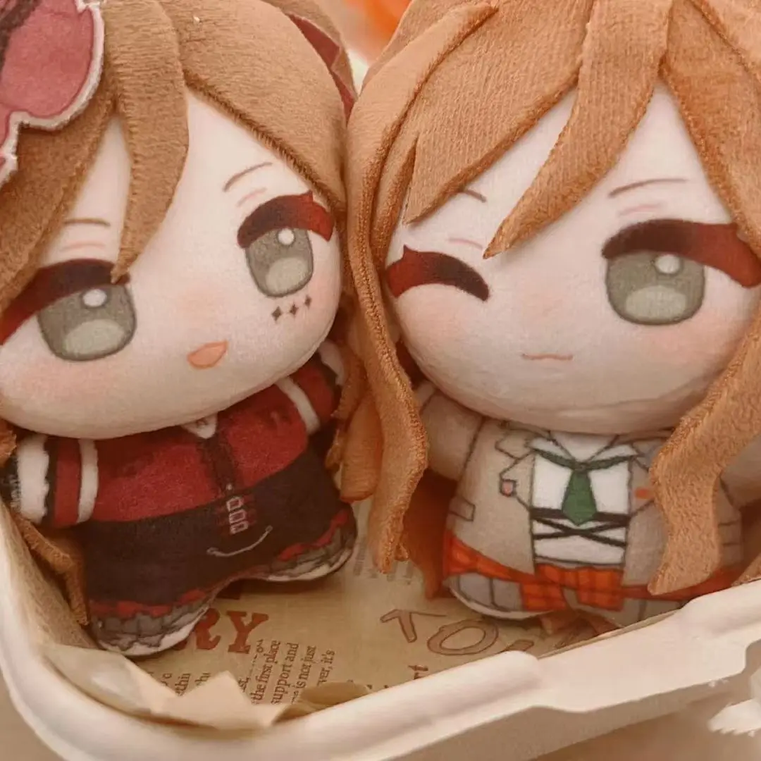 Pelúcia BanG Dream de 10cm! Boneca de pelúcia de algodão lisa imai roselia corpo impresso yukina minatounu chaveiro pingente presente brinquedos natal