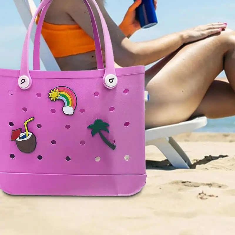 Beach Tote Decoration Decoration Chain Beach Bag Decoration Removable Beach Bag Accessories