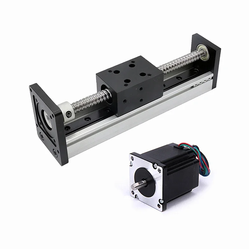 for SGX 1204 1605 1610 Ball Screw Linear Guide Motion Module 50-700MM Stroke Rail Table with Motor for CNC 3D Printer Part