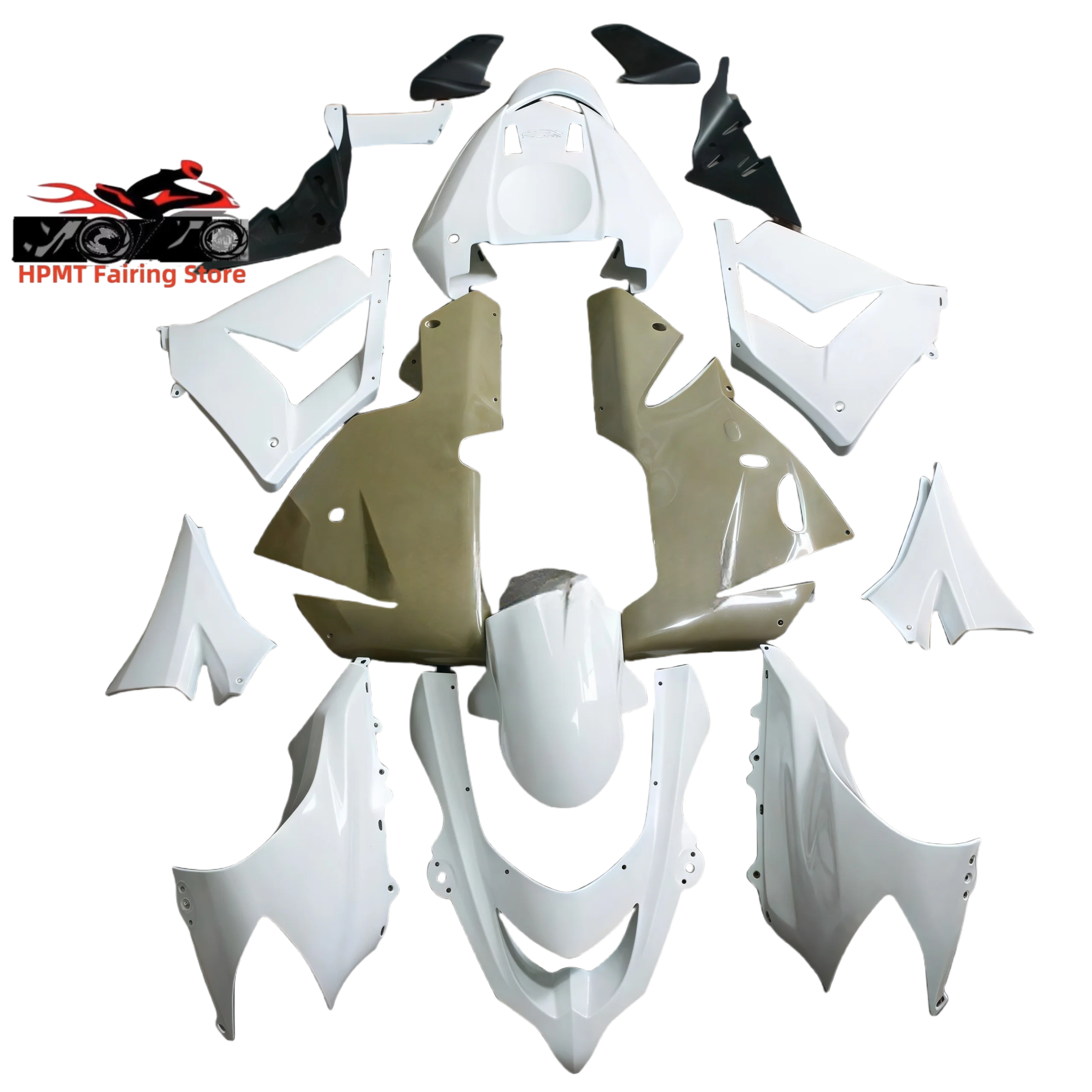 

NEW ABS Motorcycle Injection mold Fairings Kit fit for Ninja ZX-10R 2004-2005 ZX-10R 2004 2005 unpainted fairing