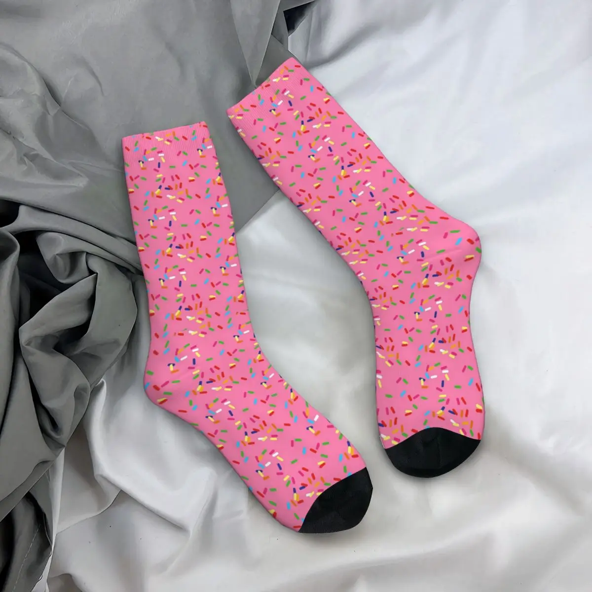 

Sprinkles Socks Harajuku Super Soft Stockings All Season Long Socks Accessories for Unisex Birthday Present