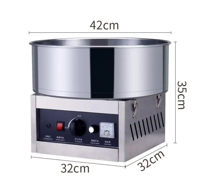 Commercial DIY Cotton Candy Machine    Sugar Fancy Floss Maker Machine Marshmallow Snack Equipment Cotton Sugar Floss Machine