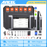 ANCEL HD8000 Diesel Heavy Duty Truck Diagnostic Tools Oil Reset All System Check Engine for Cummins/Detroit Diesel OBD Scanner