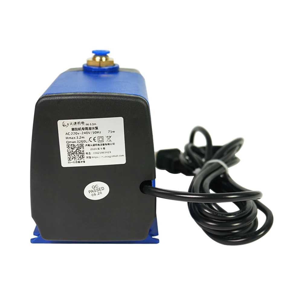 70W 3.5M pompa dell'acqua incisione macchina utensile raffreddamento raffreddamento tubo dell'acqua tubo flessibile del refrigerante tubo flessibile per mandrino del Router di CNC