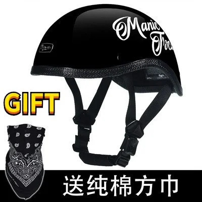 

for man women Vintage Japanese Style Chopper Biker DOT approved Motocross Helmets Moto Bike Free gift Motorbike Helm