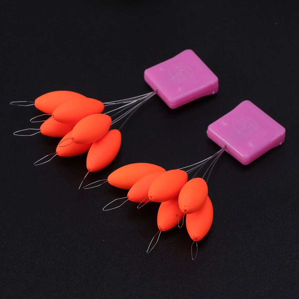 

2Pcs Angling Floats Luminous Drifting Bobbers for Freshwater Fishing Lightweight Non Absorbent Floaters for Carp Catfish