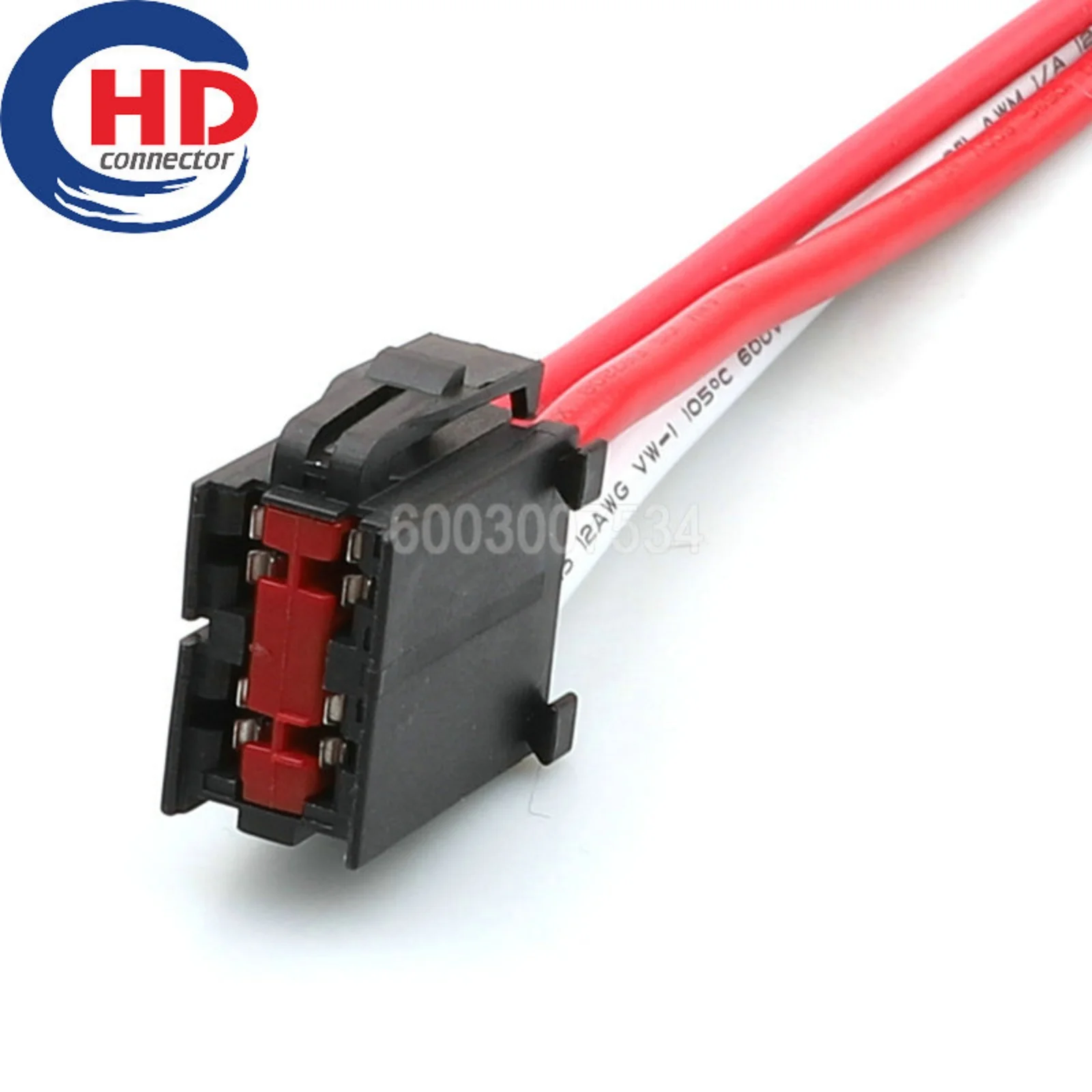 4 Pin Connector Unsealed 6.3mm Series Female Connectors Cable Motorcycle Electrical Harnesses Wiring Harness 980681001