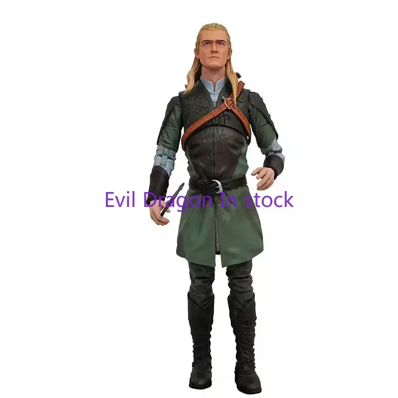 En Stock, figura de acción Original del Señor de los Anillos Legolas, juguete de diamante seleccionado, regalo coleccionable multicolor