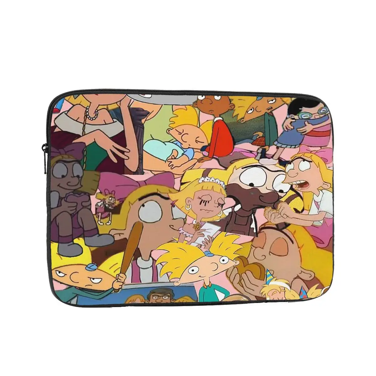 Hey Arnold Cartoon Notebook Laptop Bag Case Pouch 10 12 13 15 17 Inch For Macbook Air Pro Tablet Shockproof Case Bag
