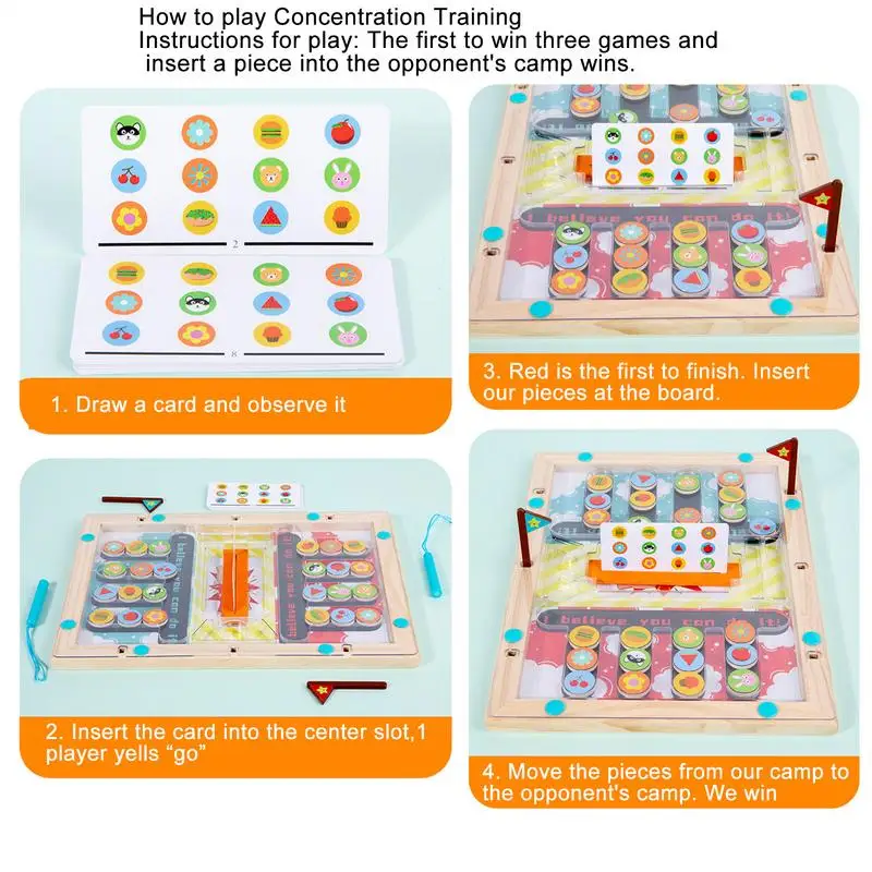 Magnetic Maze Toy Learning Toys Magnet Toys Wooden Puzzle Board Fine Motor Toys Maze Board Color Matching Bead Maze For Kids