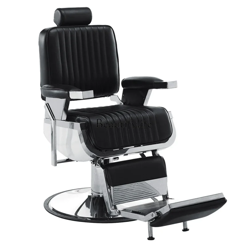 

PJ13High-end hairdressing reclining haircut tattoo chair men's oil head barber shop