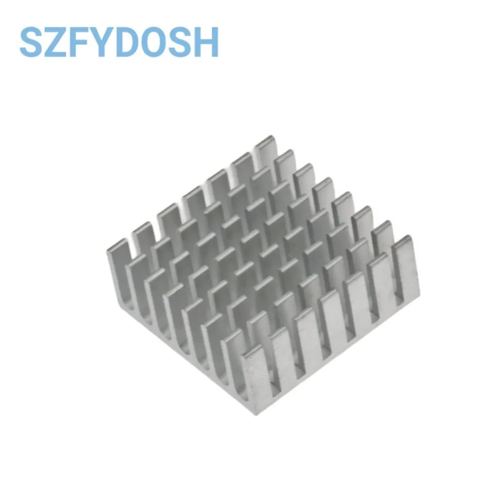 5PCS Heatsink Radiator Cooler Radiator 28x28x11MM High Quality Silver Slot Heat Sink 