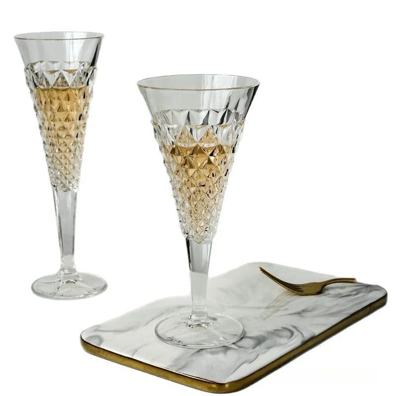 

Crystal glass, European wine glass, crystal glass