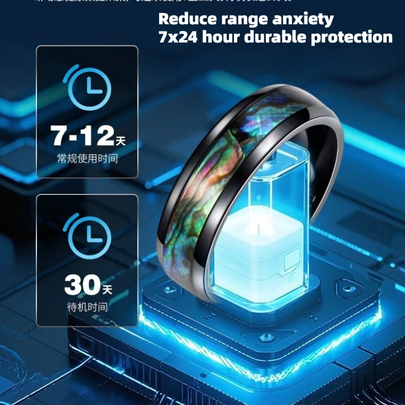 

Smart Ring Exercise Step Counting Calorie Waterproof Health Sleep Monitoring Ring